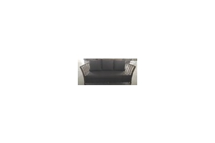 MR1002134 диван из искусственного ротанга трехместный, цвет бронзовый