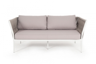 «Касабланка» диван двухместный плетенный из роупа