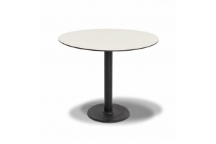 MR1000743 интерьерный стол из HPL круглый Ø70см, цвет молочный